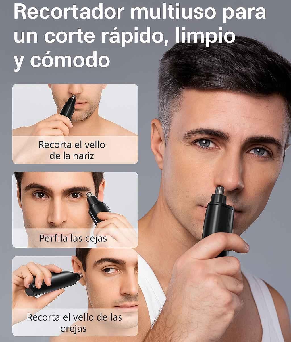 Recortadora de Vello Nasal y Oido PRO